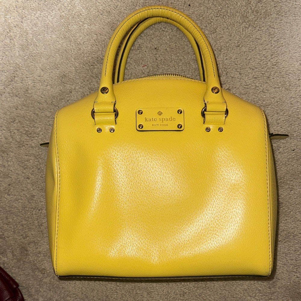 Kate Spade Sunny Yellow Satchel